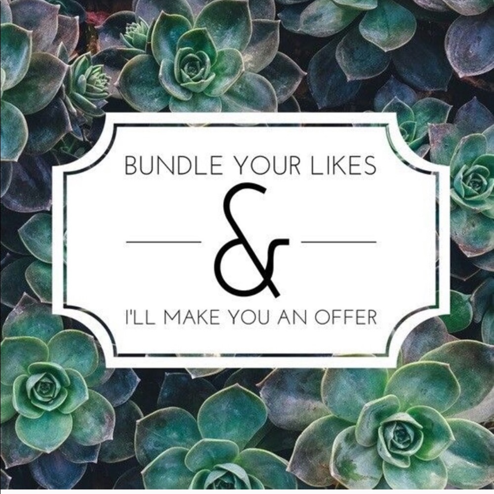 Make me an offer! All prices are negotiable